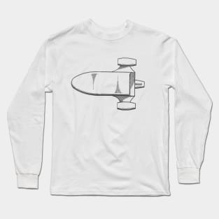 Ariel Toy Vintage Patent Hand Drawing Long Sleeve T-Shirt